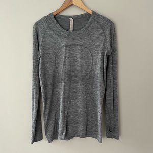 Lululemon Fitted Long Sleeve Shirt SZ 10